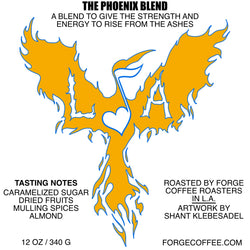 THE PHOENIX BLEND Coffee (Whole Beans) Mug & Sticker