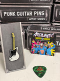 EagleBones Falconhawk Punk Guitar Pin Series #5 Deluxe Version